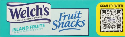 Welch's® Island Fruit Gummy Snacks Perspective: top