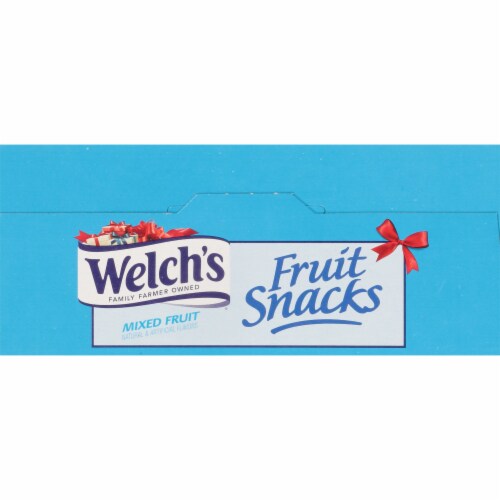Welch's Mixed Fruit Christmas Fruit Snacks Perspective: top