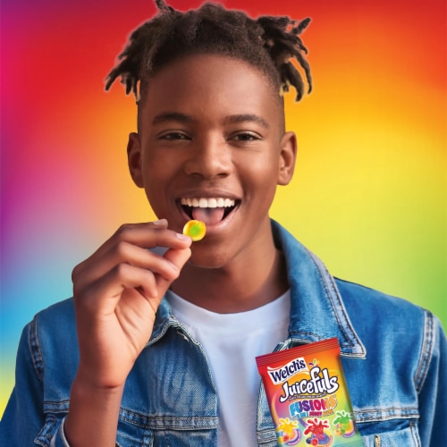 Welch's Juicefuls Fusions Gluten Free Fruit Snacks Perspective: top