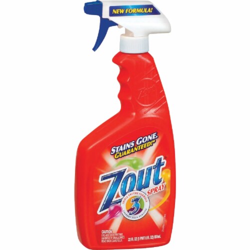 Zout® Triple Enzyme Formula Stain Remover Spray Perspective: top
