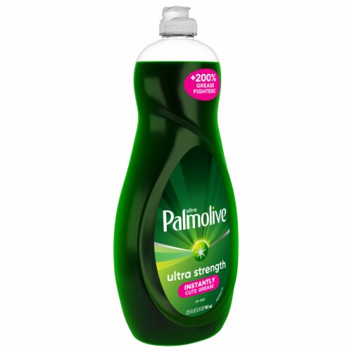 Palmolive Ultra Dishwashing Liquid Dish Soap Ultra Strength Original Perspective: top