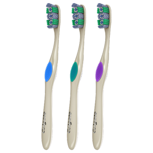 Colgate  360 Optic White Toothbrush Soft Perspective: top