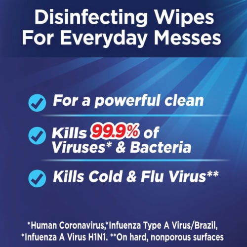 Fabuloso® Lavender Complete Disinfecting Wipes Perspective: top