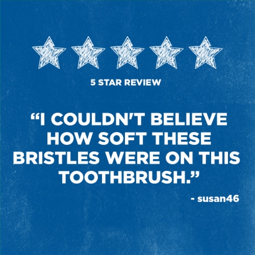 Tom's of Maine Gentle Charcoal Toothbrush Perspective: top