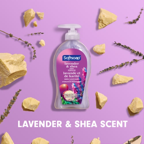 Softsoap Deeply Moisturizing Liquid Hand Soap Lavender & Shea Butter Perspective: top