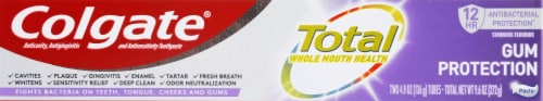 Colgate® Total Whole Mouth Health Gum Protection Toothpaste Perspective: top