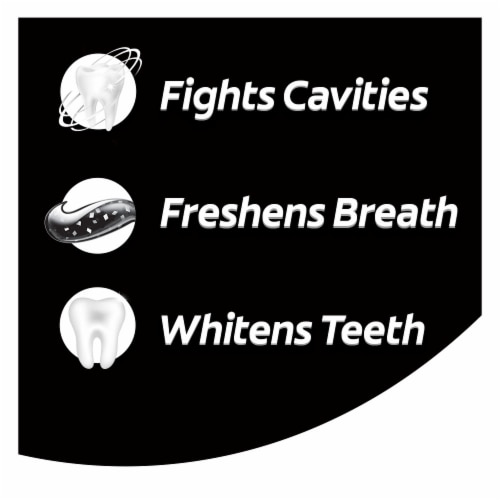 Colgate Max Fresh Charcoal Mint Toothpaste Perspective: top