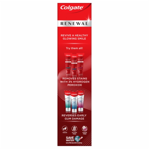 Colgate® Renewal Enamel Sensitivity Toothpaste Perspective: top