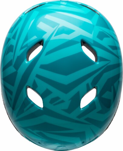 Bell Pint Toddler Tonal Blue Helmet Perspective: top