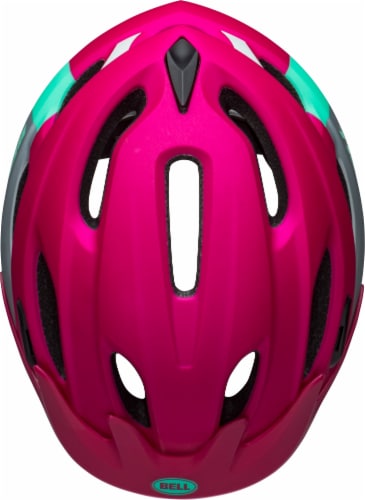 Bell® Youth Explorer Bicycle Helmet - Berry Block Perspective: top