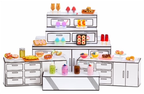 MGA's Miniverse - Make It Mini Foods™: Cafe Series 3B Perspective: top