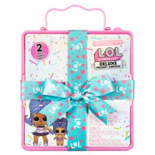 Lol Surprise Deluxe Present Surprise Playset Perspective: top
