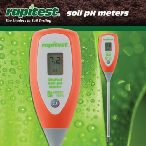 Luster Leaf® Rapitest® Digital Soil PH Meter Perspective: top