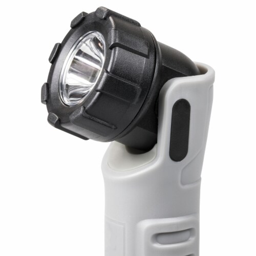 Dorcy Pro Series Swivel Head Flashlight - Gray Perspective: top