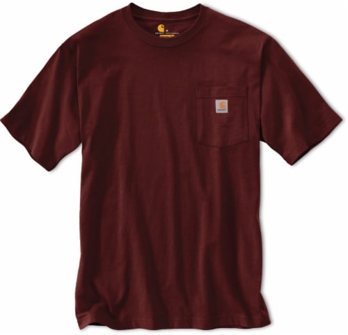 Carhartt Loose Fit Heavyweight Short-Sleeve Pocket T-Shirt Perspective: top