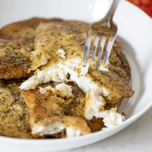 Sea Cuisine Garlic & Herb Tilapia Perspective: top
