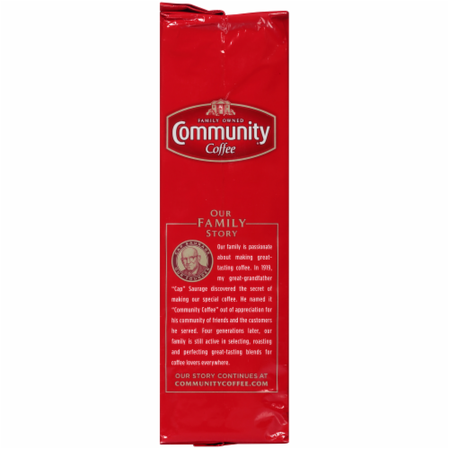 Community Coffee® Decaf Medium-Dark Roast Ground Coffee Perspective: top