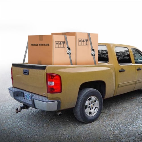 CargoLoc 10-Foot Ratchet Tie Down Straps Perspective: top