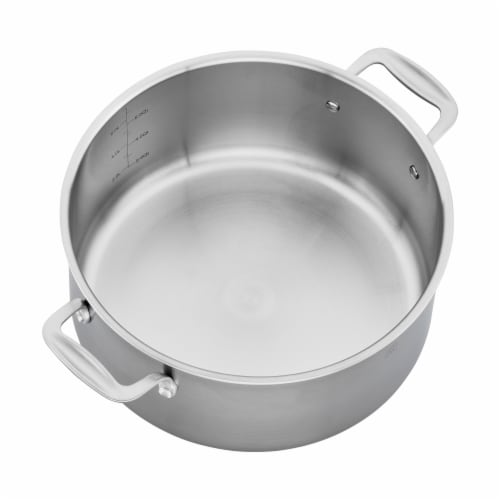 ZWILLING Spirit 3-ply 8-qt Stainless Steel Stock Pot Perspective: top