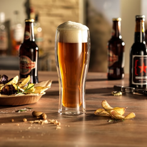 ZWILLING Sorrento 2-pc Double-Wall Beer Glass Set Perspective: top