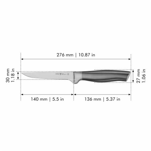 Henckels Graphite 5.5-inch Boning Knife Perspective: top