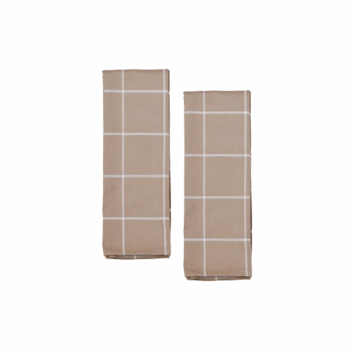 ZWILLING 4-pc Kitchen Towel Set - Taupe Perspective: top