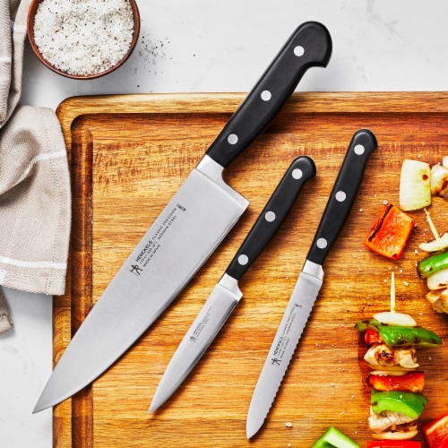 Henckels Classic Precision Starter Knife Set Perspective: top