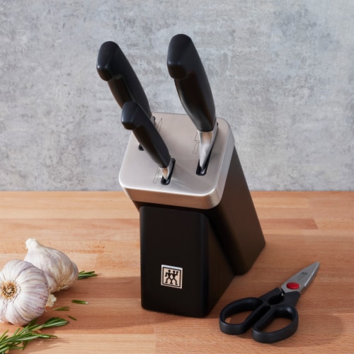 Zwilling Four Star 8 Piece Self Sharpening Knife Block Set