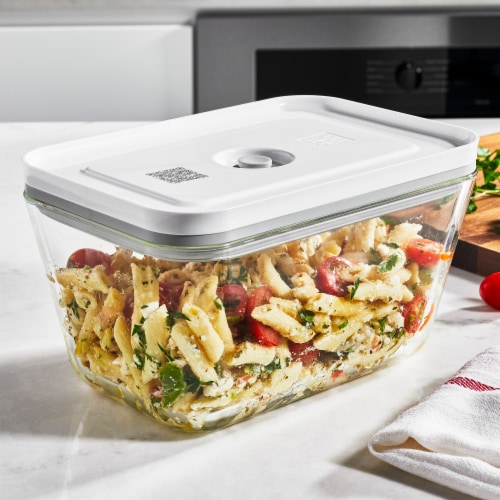 ZWILLING Fresh & Save Glass Airtight Food Storage Container, Meal Prep Container - Large Perspective: top