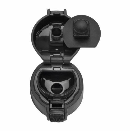ZWILLING Thermo 15.2-ounce Travel Bottle - Matte Black Perspective: top