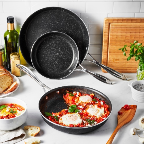 Henckels Capri Notte Granitium Fry Pan Set 3 Piece 3 pc Baker s