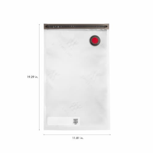 ZWILLING Fresh & Save 12-Piece Large Vacuum Sealer Bags, Sous Vide Bags Perspective: top