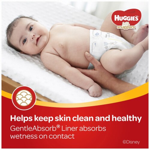 Huggies Little Snugglers Baby Diaper Size 1 8 to 14 lbs. 34717