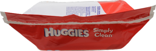 Huggies Simply Clean Fragrance Free Wipes Perspective: top