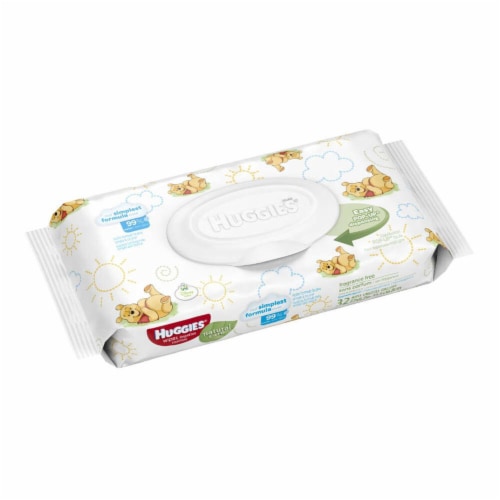 Huggies Natural Care Baby Wipe Soft Pack, 32 Wipes 42511 Perspective: top