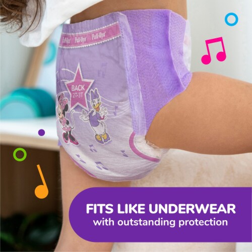 Pull-Ups Girls' Potty Training Pants 2T-3T Perspective: top