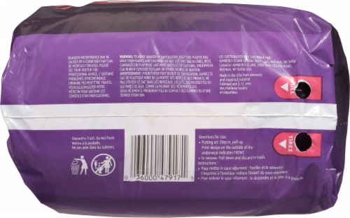 Depend® Night Defense® Women's Small Incontinence Underwear Perspective: top