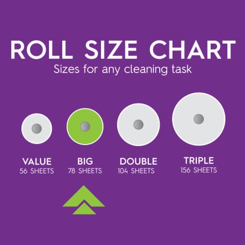 Viva Signature Cloth Paper Towels Choose A Sheet Big Rolls Perspective: top