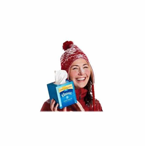 Kleenex® Cooling Lotion™ Facial Tissues Perspective: top