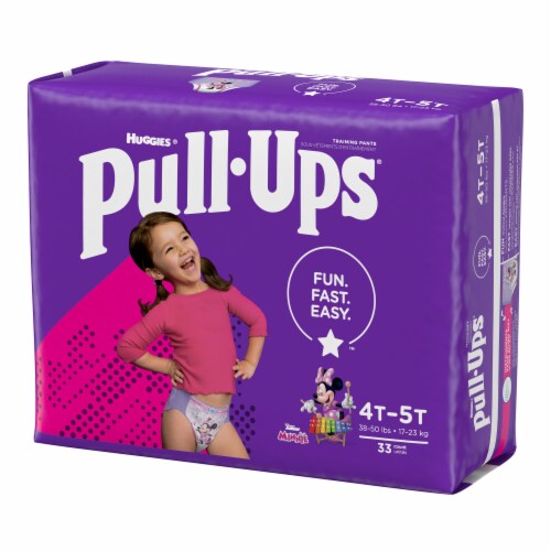 Pull-Ups Learning Designs Girls' Potty Training Pants, 4T-5T (38-50 lbs),  99 ct - Pick 'n Save