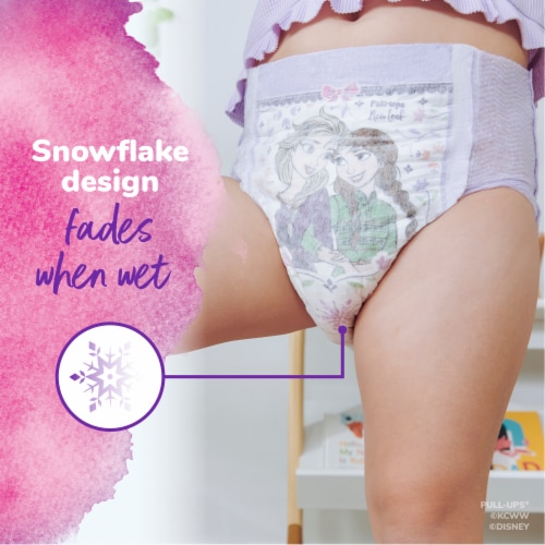 Pull-Ups New Leaf Girls' Potty Training Pants 3T-4T (32-40 lbs) Perspective: top