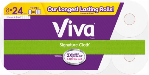 Viva Signature Cloth Paper Towels Perspective: top