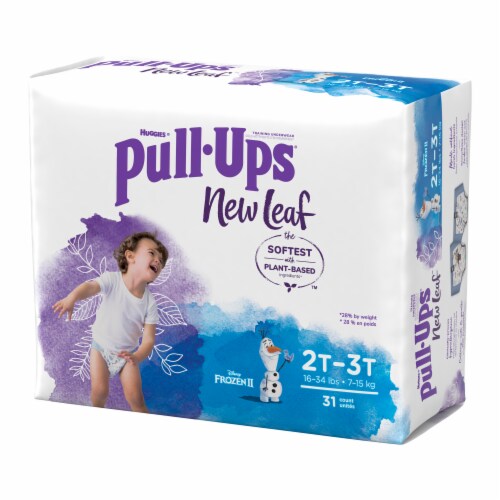 Pull-Ups New Leaf Boys' Potty Training Pants, 2T-3T (16-34 lbs