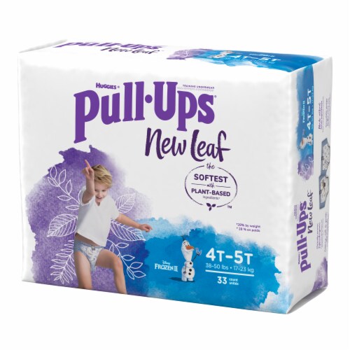 Pull-Ups® New Leaf Boys' Potty Training Pants, 4T-5T (38-50 lbs), 99 ct -  Baker's