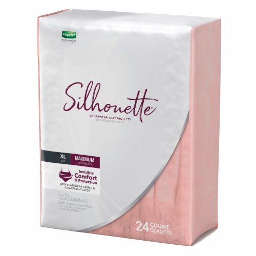 Depend® Silhuoette® Shapewear Women's Incontinence Underwear, 48