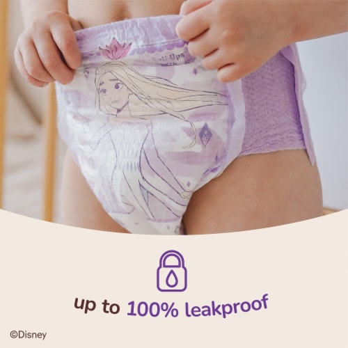Pull Ups Girls' Skin Essentials Training Pants 4T-5T (38-50 lbs) Perspective: top