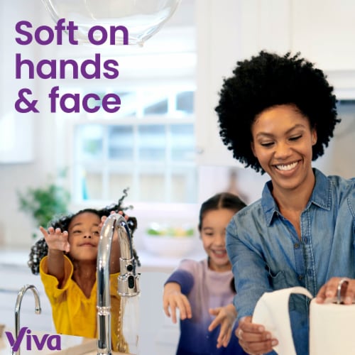 Viva Signature Cloth Paper Towels Double Rolls Perspective: top