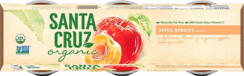Santa Cruz® Organic Apple Apricot Sauce Perspective: top