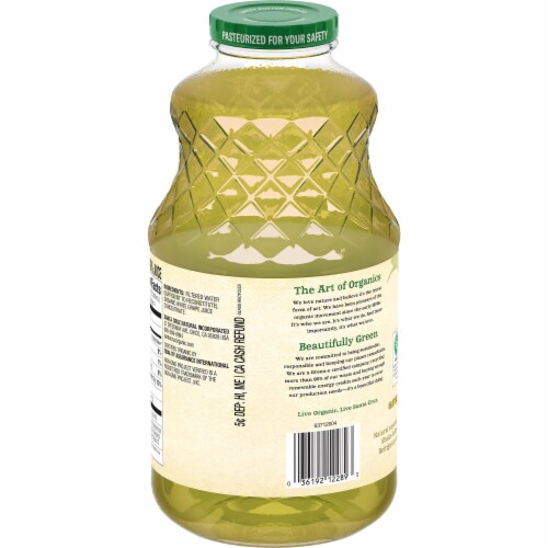 Santa Cruz Organic White Grape Juice Perspective: top