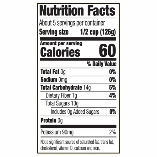 Santa Cruz Organic Apple Sauce, 23 Ounces Perspective: top
